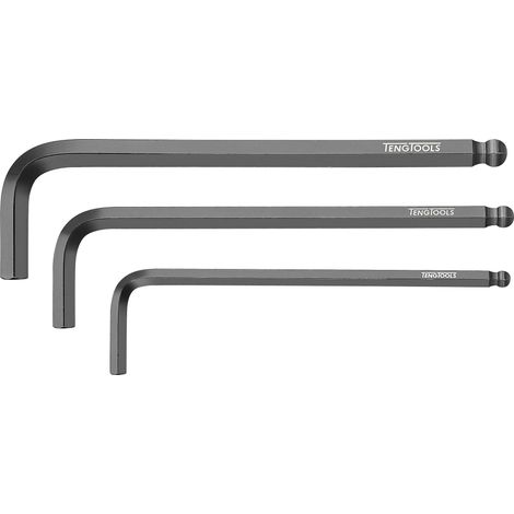 Clé hexagonale Teng Tools hex key ball end acier chrome-molybdène