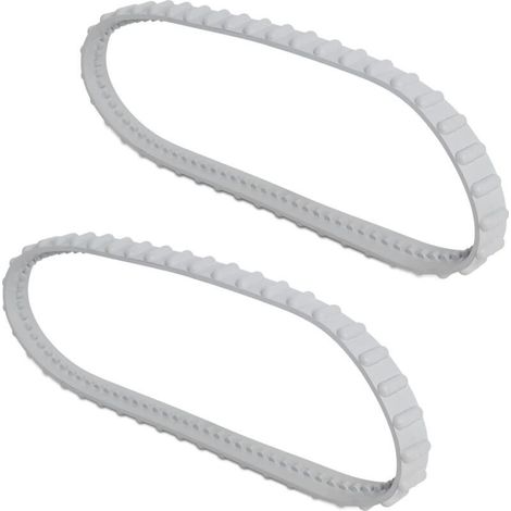 Poweka RCX23002 Courroies D'entraînement Exactes en Caoutchouc Compatible avec Hayward Aquavac Tiger Shark Plus QC SharkVac Nettoyeur de Piscine (2PCS) (1/5)