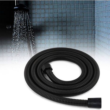 Flexible de Douche en Acier Inoxydable Tuyau de Douche Chromé 2m (G1/2 pouces) ,Flexible de Douche Universel, Tuyau de Douche Anti-Torsion et Anti-Pliure,OUYLAF (1/5)