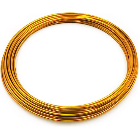 Filo floreale - Anello - 2 mm x 10 m - Oro