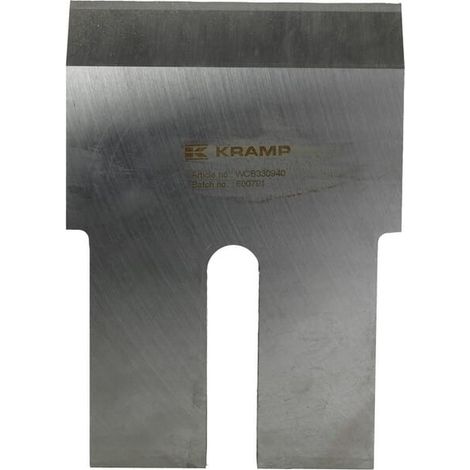 Lames de broyeur de branches 168x235x20 WCB330940 (1/4)