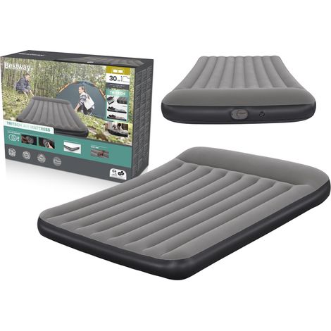 Luftmatratze - BESTWAY - 671BS - Tritech Queen - 2 Personen, integrierte USB-Pumpe, 2,03 m x 1,52 m x 30 cm (1/5)