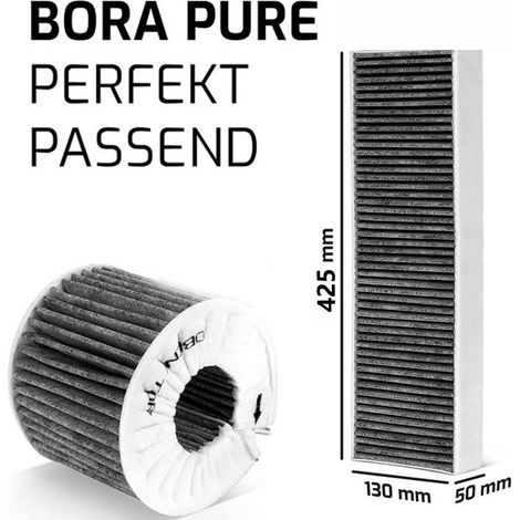 Filtre charbon actif 2 pièces pour hotte Bora Pure/X Pure/S Pure, accessoires remplacement Puakf, filtres compatibles 2024, neufs