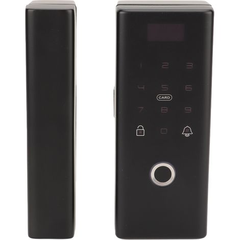 Serrures de porte électroniques intelligentes, clavier à code, empreinte digitale, Bluetooth, sans clé, pour portes en verre ou bois. (1/5)