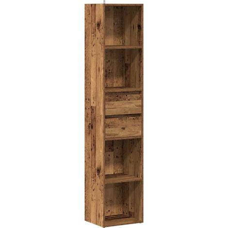 Maison Exclusive - Libreria Legno Antico 36x30x171 cm in Legno Multistrato