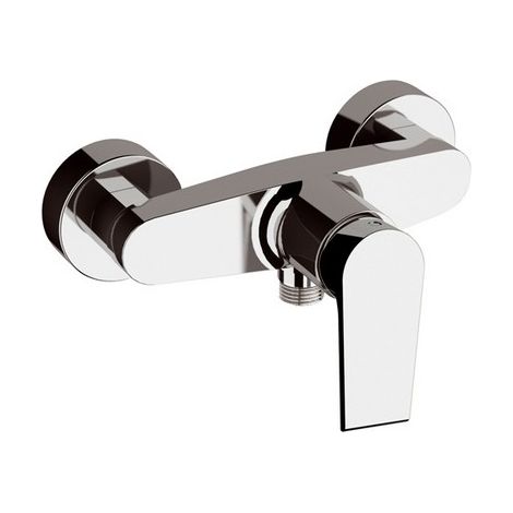 MONOCOMANDO ESTERNO DOCCIA SENZA ACCESSORI LINEA ARTIC Nichel Spazzolato MARIA (1/2)