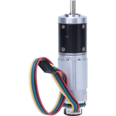 Gear Motor with Encoder, 12V DC Gear Motor (1/5)