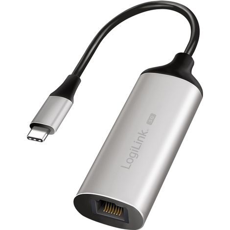 LOGILINK Adaptateur réseau USB UA0456 USB 3.2, USB-C/M vers RJ45/F (1/5)