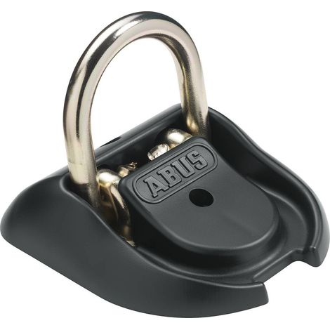ABUS Ancoraggio a Parete e a Pavimento Granit WBA 100 - Dispositivo antifurto per Biciclette e motociclette - Ancoraggio di Montaggio in Acciaio Speciale, Livello di Sicurezza 20, Nero (1/5)