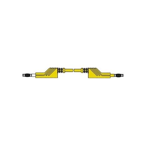 Cordon de mesure 4mm 50cm - jaune (mln-sil / 1)