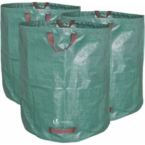 Sacs poubelle, sacs de jardin 272 L, lot de 3 sacs XXL (1/5)