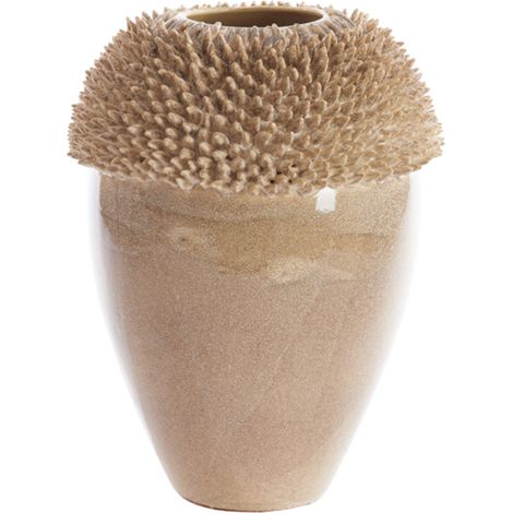 Light & Living SANGKU Vase Keramik Taupe – 33x32x47,5 cm