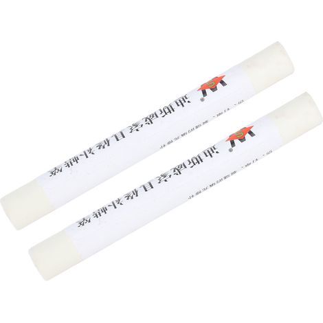 Set mit 2 Reparaturstiften für Möbel und Fußböden, für Ausbesserungsarbeiten an Lacken, für Verbundholz, elfenbeinweiß. (1/5)