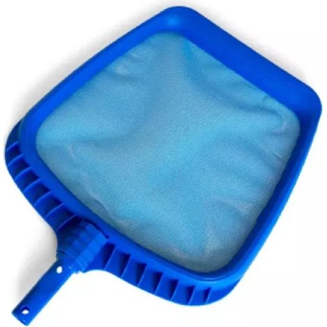 Accessoires de piscine (K-1014) Épuisette de nettoyage de piscine avec manche télescopique, maille fine résistante.