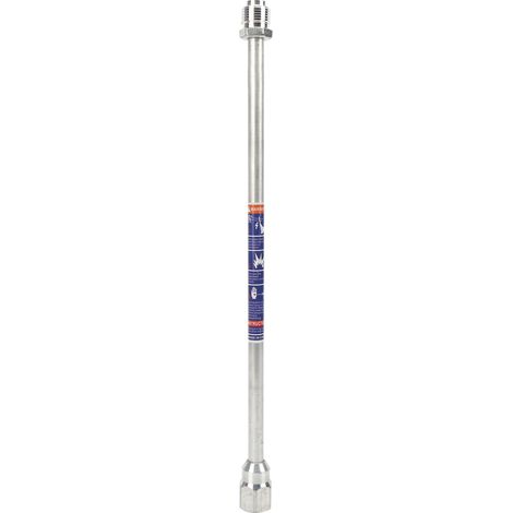 Tige d'extension de pulvérisateur universelle, pointe de pistolet de pulvérisation de peinture, outil manuel, fournitures de matériel 38cm (1/5)