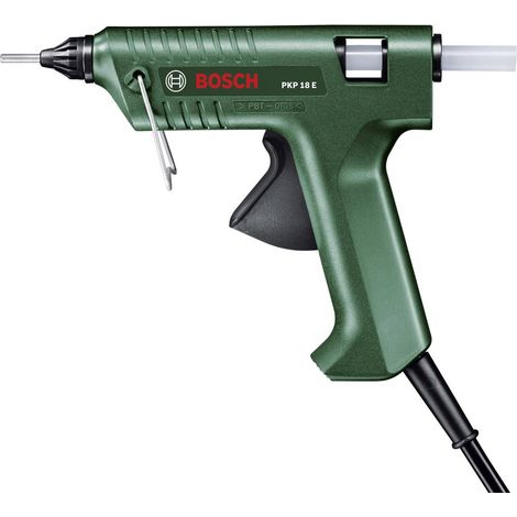 Bosch – Pistolet à colle 20 g/min – Alimentation filaire – Temps de chauffe rapide – Buse extra longue pour espaces étroits