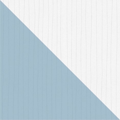 Stripes wallpaper wall Profhome 320041 paintable non-woven wallpaper slightly textured with stripes matt white 5.33 m2 (57 ft2) (1/5)