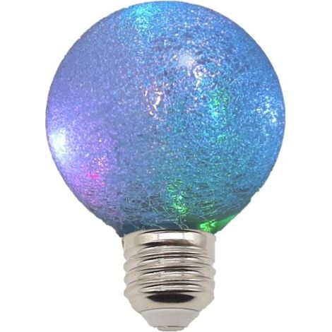 Bombilla LED G80 E27 Especial Guirnalda con Hilo Luminoso RGB