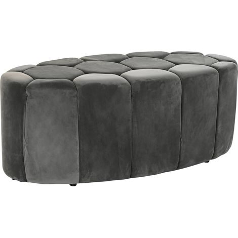 Banc élégant gris pour une entrée cosy et pratique - Gris anthracite élégant (1/4)