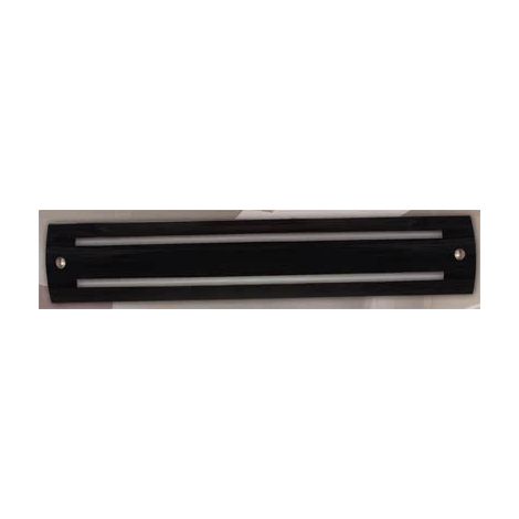 Rubinschwarze Deckenleuchte T5 2x24 W 19x67 cm