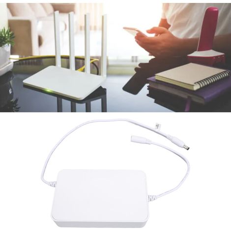 Mini-USV 9000 mAh, Akku-Router, Notstromversorgung bei Gleichstromausfall, Notstromversorgung mit Überwachung, DC 9 V/2 A, Europäischer Standard. (1/5)