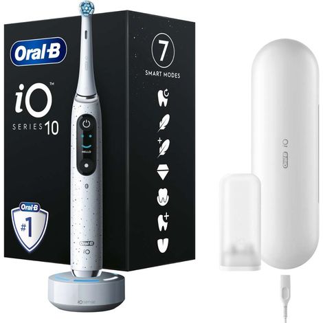 Braun Oral-B iO10 Cepillo de dientes eléctrico blanco (1/3)