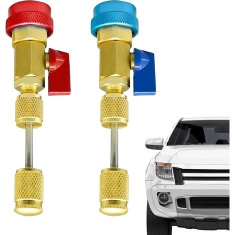 Outil de valve  Extracteur de noyau de valve  Climatisation – Antidérapant – Démontage rapide en métal robuste  Insert de valve  Outil de démontage pour pneus de vélo  R134a, réservoir d'air (1/5)