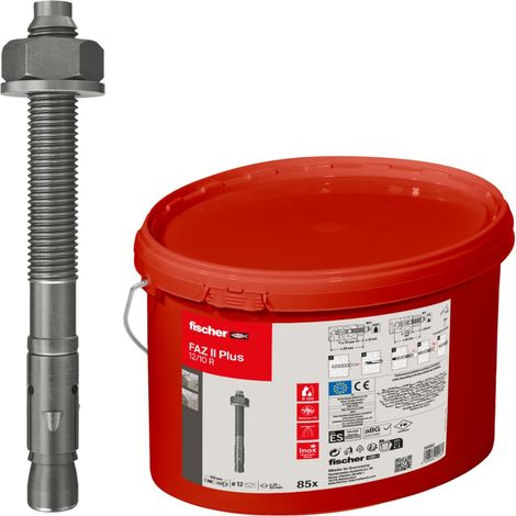 fischer Bolzenanker FAZ II Plus 12/10 R Eimer (1/5)