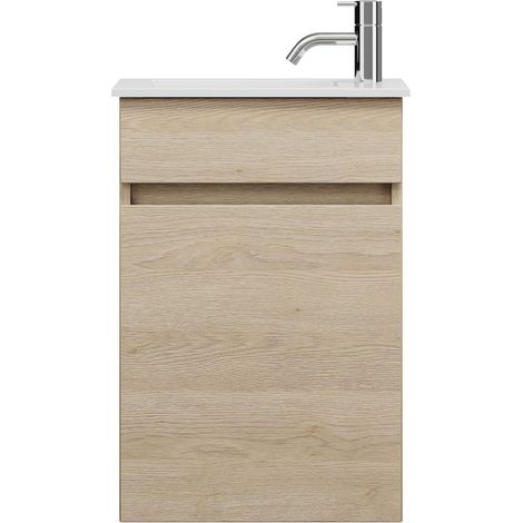 burgbad Lin20 Lavabo bajo para lavabo blanco mate con mueble bajo