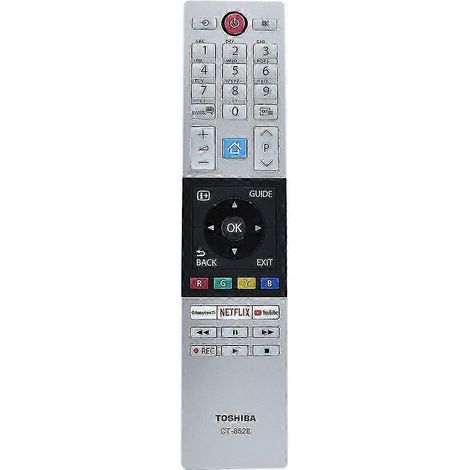 Neue Fernbedienung CT-8528 für Toshiba Netflix-Fernseher 24D2863DB, 24D3863DB und 28W3863DB. (1/4)