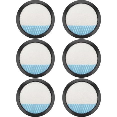 Confezione da 6 filtri lavabili per aspirapolvere senza fili Ryobi PCL720, PBLSV716, PBLSV717 (1/4)