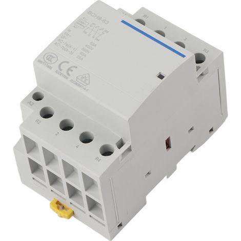 Contacteur AC domestique 4P 63A 24V/230V 50/60Hz 2NO2NC (230VAC) (1/5)
