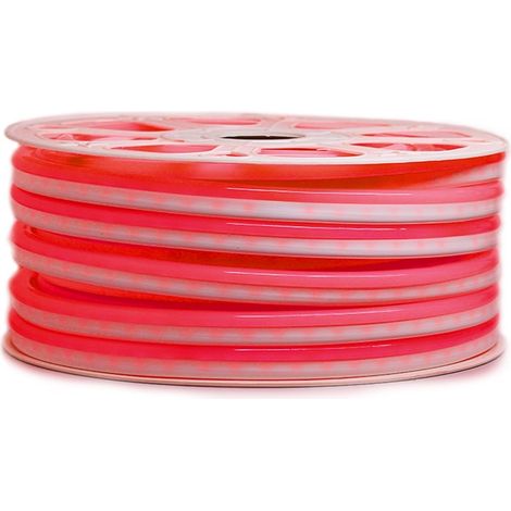 Néon flexible Professionnel 2835 120 LED/m de 25 ou 50 mètres rouge étanche Longueur: 50 mètres