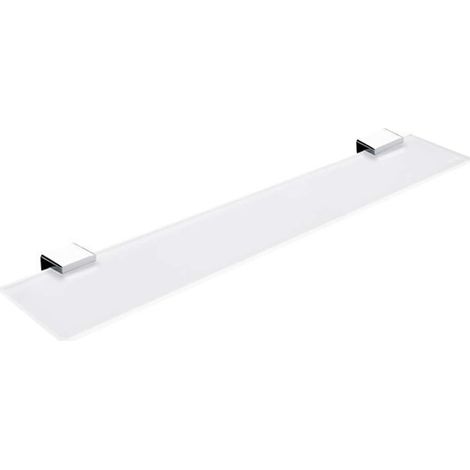 Nimco Kibo - Ablage, Länge 60 cm, Milchglas/ chrom Ki 14091B-60-26