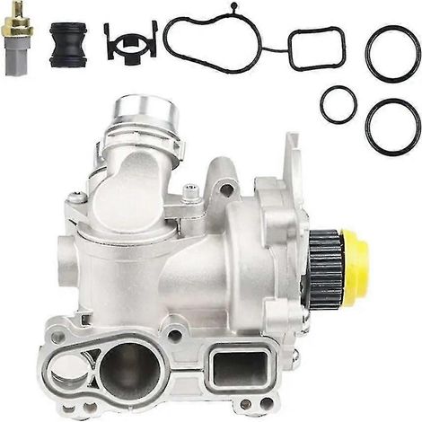 Wasserpumpenbaugruppe für das Kühlsystem des 1.8T- und 2.0 TFSI-Golf-Motors, Teilenummer 06H121026AB 06H121026T (1/5)
