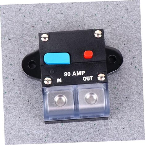80a Disjoncteur De Circuit Réinitialisable Pour Automobile Automatique Installation Facile Pour Système Électrique Dc Et Accessoires De Voiture (1/4)