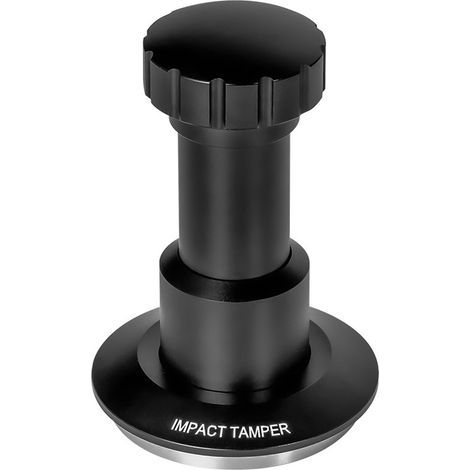 51mm wavy base coffee tamper, adjustable pressure from 25 to 35 lbs, 4-spring system, detachable espresso with aluminum body, ergonomic handle made of high-quality 304 stainless steel (1/5)