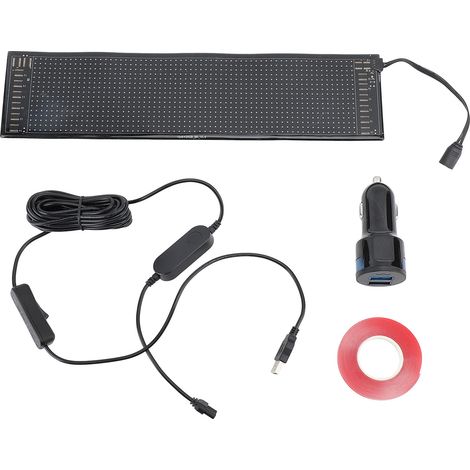 LED-Laufschrift-Werbedisplay, gesteuert über eine Bluetooth-App (1/5)