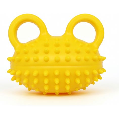 Boule de musculation des mains jaune amélioré massage modèle 2 (1/5)