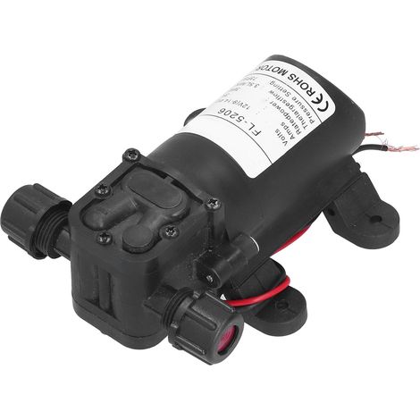 Pompe à membrane 12 V 36 W à double filetage, mini pompe à eau CC haute pression pour pulvérisateur agricole (1/5)