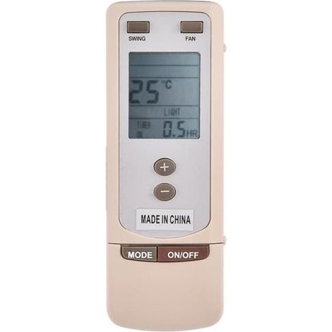(Blanc)Télécommande de Climatiseur pour GREE Y512 Y502 -Timesquare (1/4)