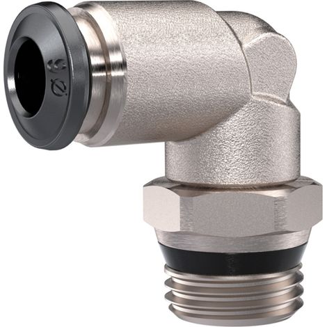 Riegler Winkelsteckverschraubung »universal short«drhb. 1/4, Schl.10 (1/3)