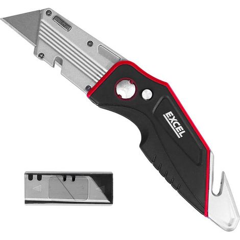 Excel Folding Utility Knife with 5 Blades 30546 (1/3)