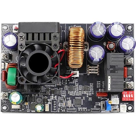 XY8030 80V 30A 2400W MPPT DC/DC Abwärtswandler, Solarbetriebenes CV/DC Abwärtswandlermodul mit Farb-LCD-Display (Einzelmodul) (1/5)