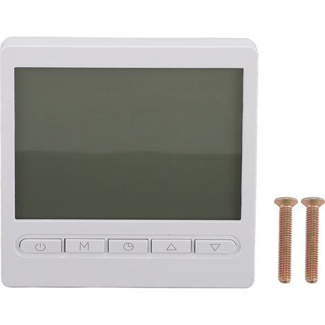 Thermostat 16A avec fonction mémoire, écran LCD, régulateur de température numérique pour chauffage électrique domestique (1/5)