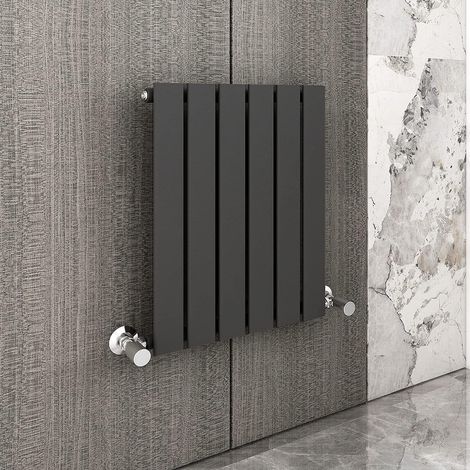 600 x 408mm Single Designer Flat Panel Central Heating Radiator ANTHRACITE (1/5)