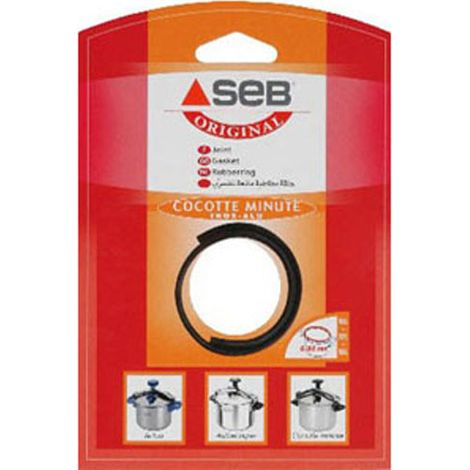 Junta de silicona negra Seb para olla a presión 26,8 cm