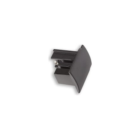 Terminale copertura binario trifase nero Maxlight alluminio