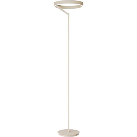 Piantana moderna gea luce criseide pt fcrpibe led alluminio dimmerabile
