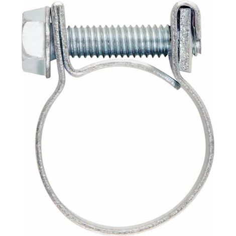 50 Colliers butanes zingués D. 19 - 21 mm (1/2)